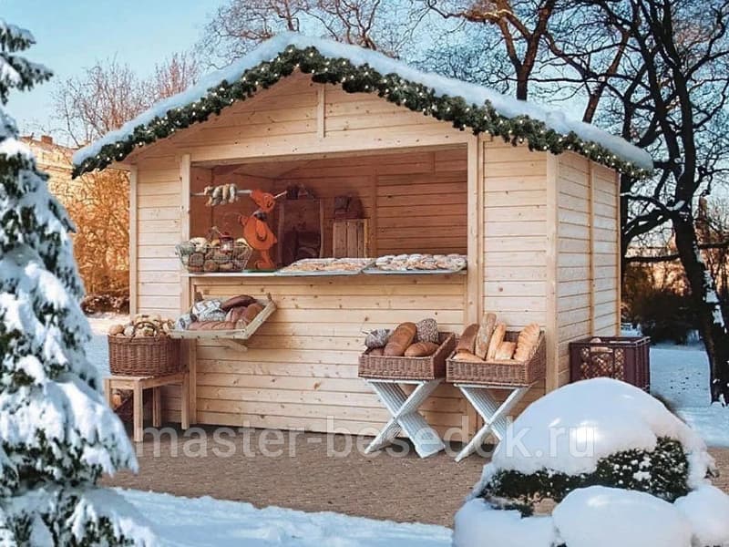 Ярмарочный домик Снеговик