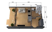Панорамный модульный дом Остерман - фото 3